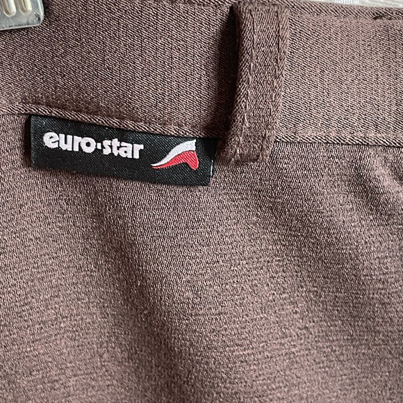 Euro-Star Luna Riding Breeches Length 30" waist 28" Brown - Picture 2 of 12
